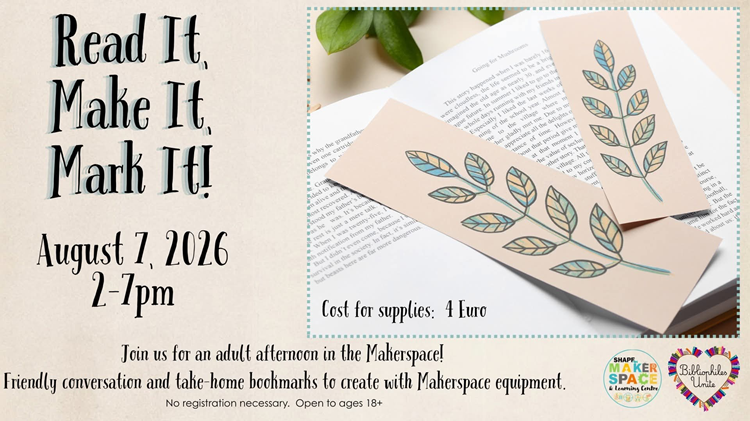 Make It, Mark It: Bookmark Making