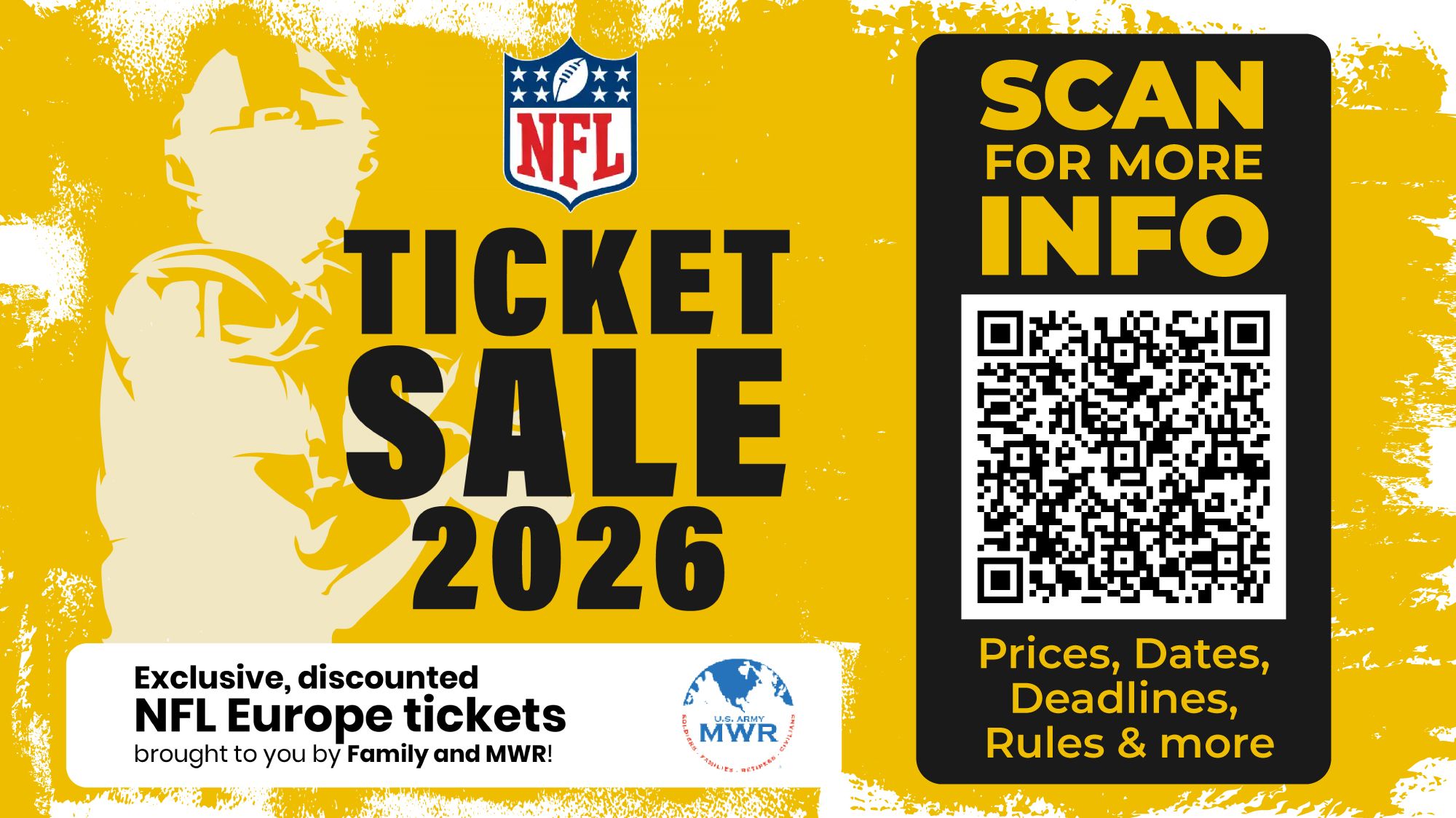 Touchdown! Grab Your NFL Europe 2026 Tickets!