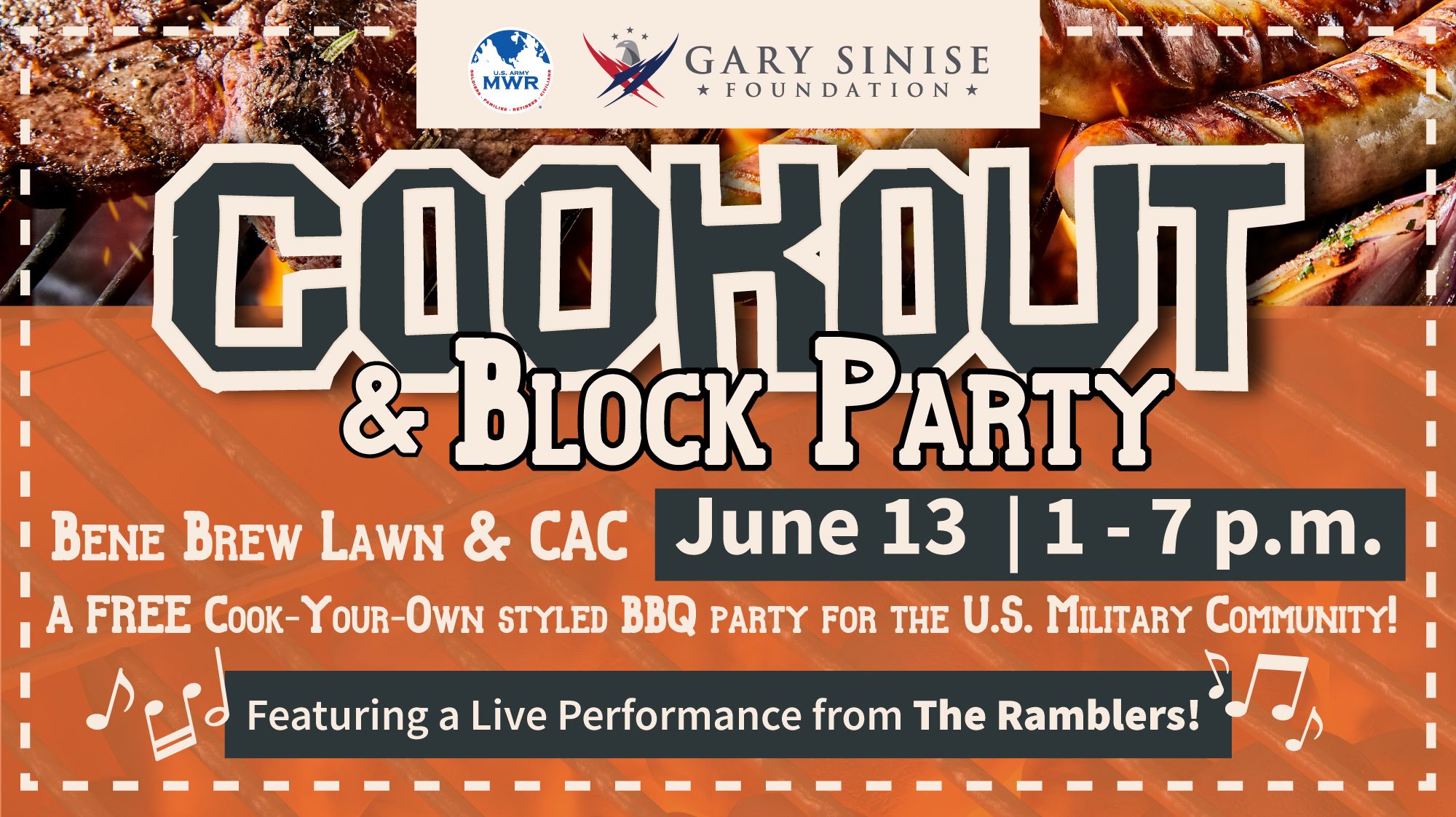 COOKCOUT & Block Party | Gary Sinise Foundation